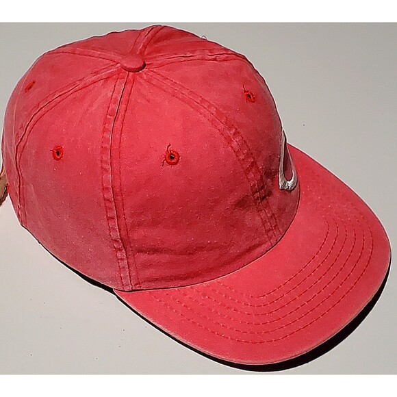 VTG Cincinnati Reds New Era Pro Model KMG MLB Merchandise Distressed Offset Logo - Picture 6 of 12